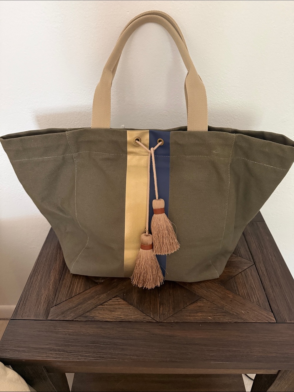 G.I.I.I. Got It Love It Large Canvas Tote Bag
